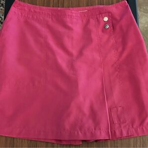 Elegant Pink Mini Skirt